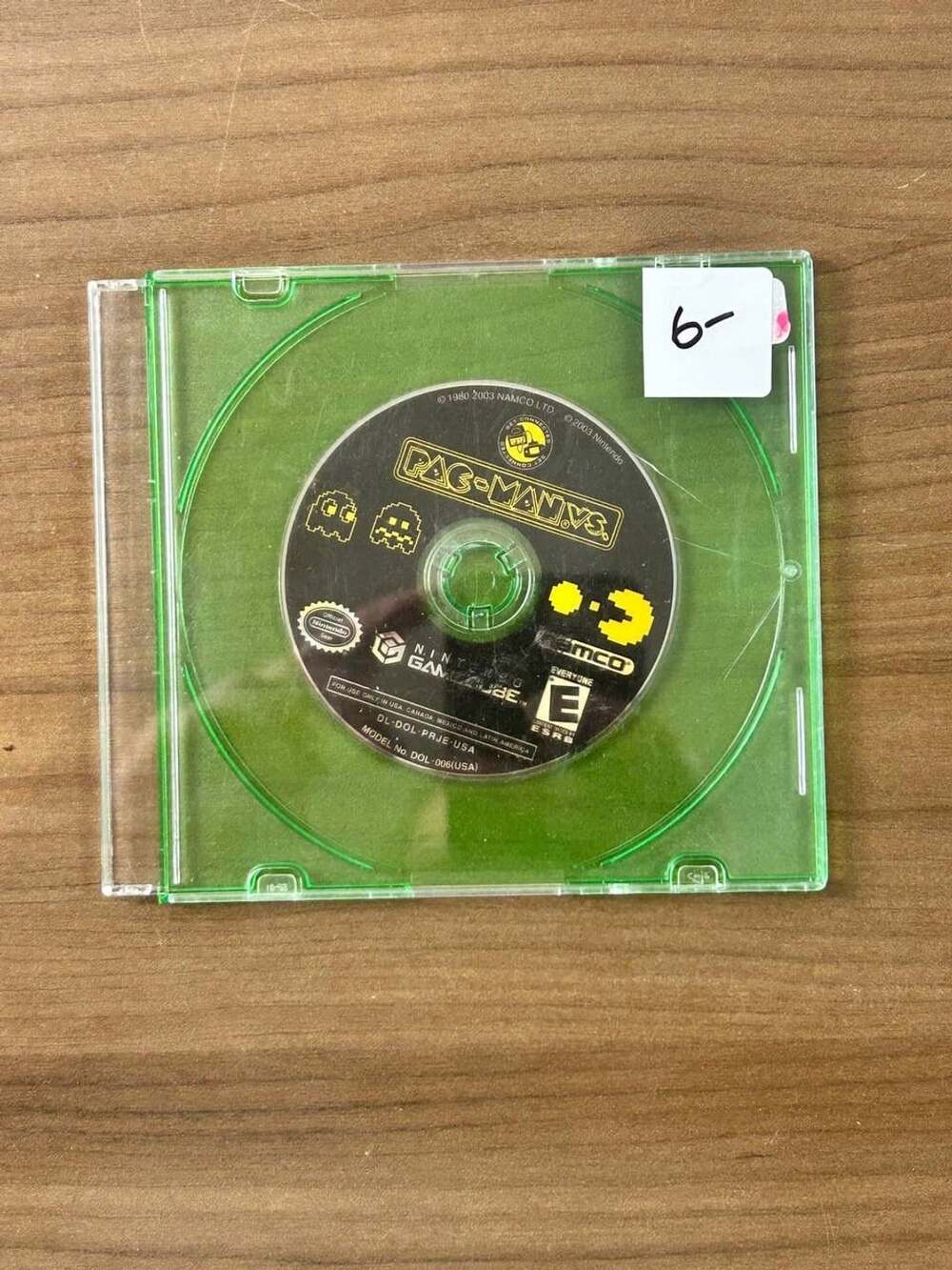 Pac-Man Vs. Nintendo GameCube 2003 Disc Only Namco DOL-006 USA